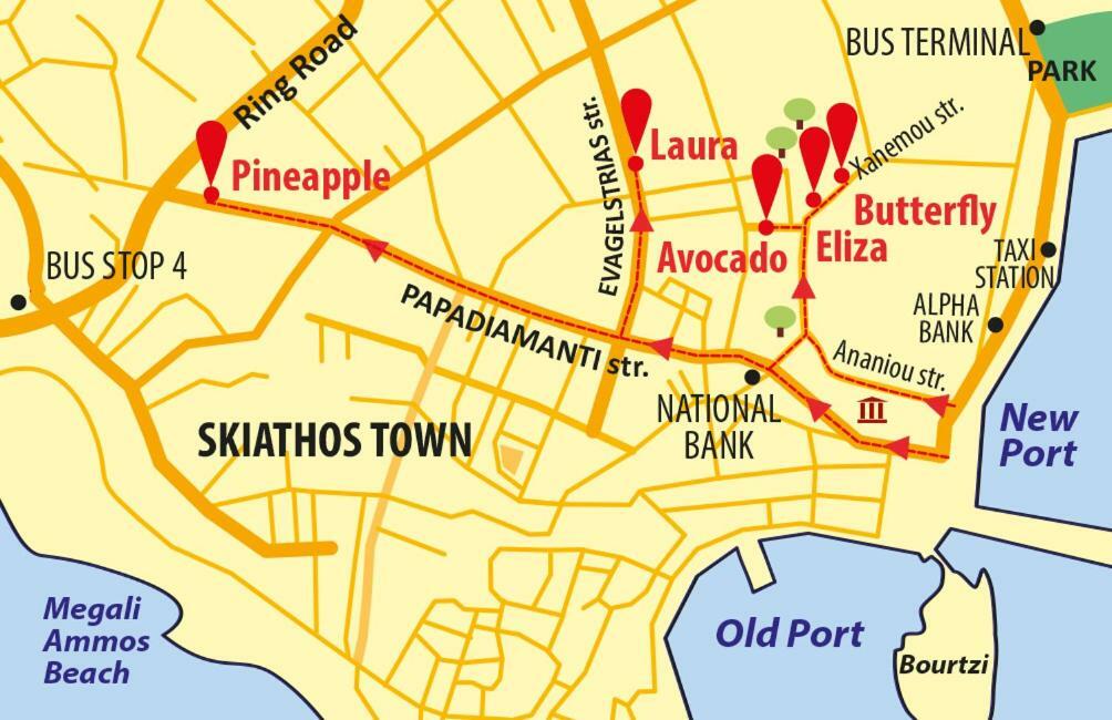Avocado Skiathos Ngoại thất bức ảnh